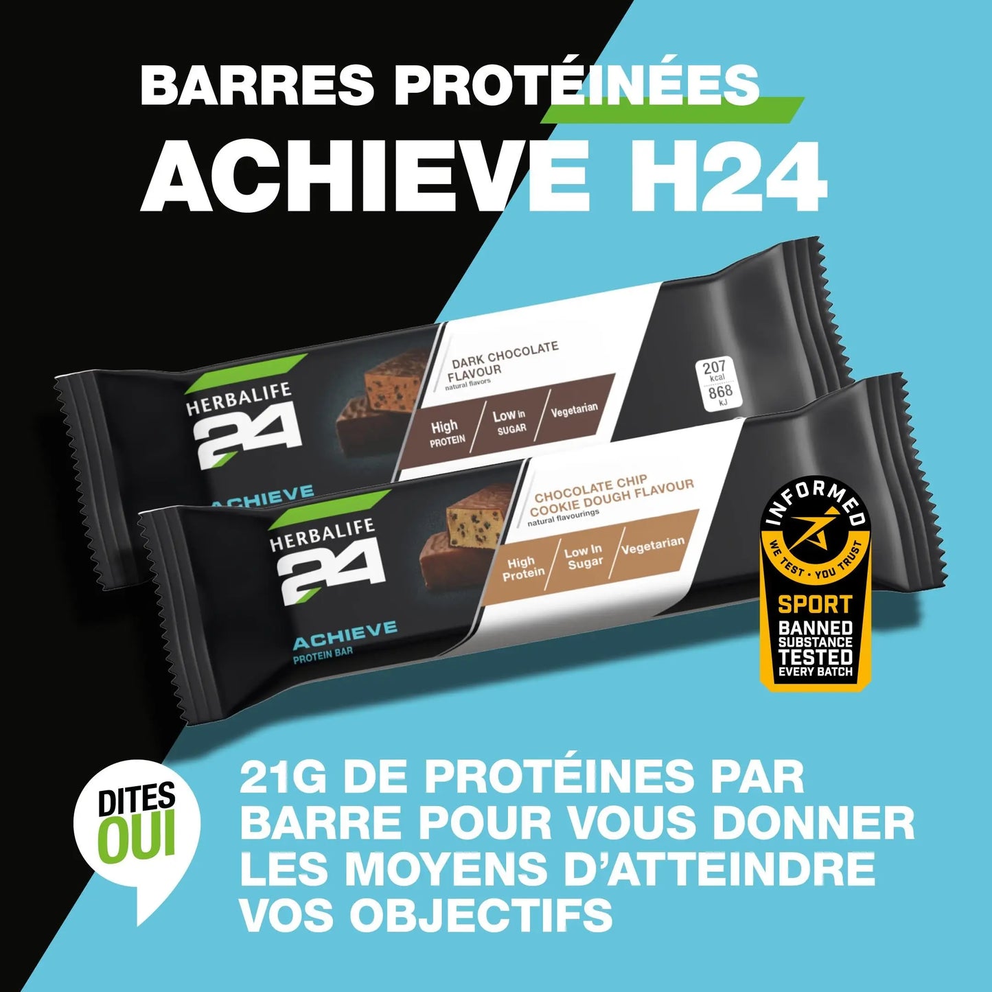 Herbalife 24 Barres protéinées H24 Sps24